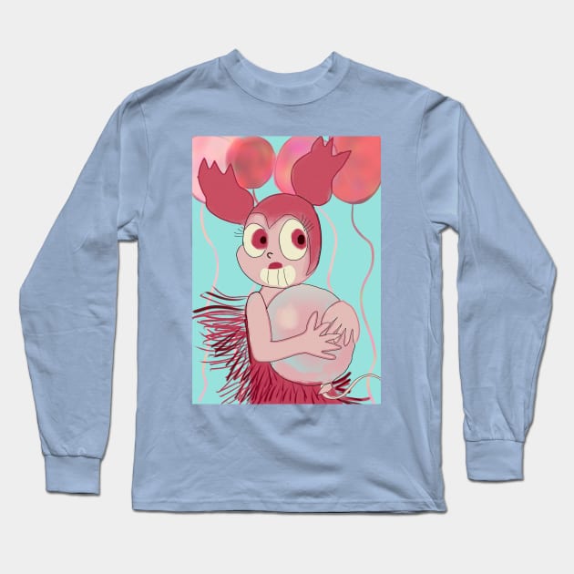 Spinel Monroe/Bow Long Sleeve T-Shirt by HCShannon